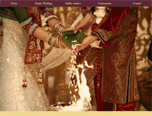 Tablet Screenshot of hindupriest.com